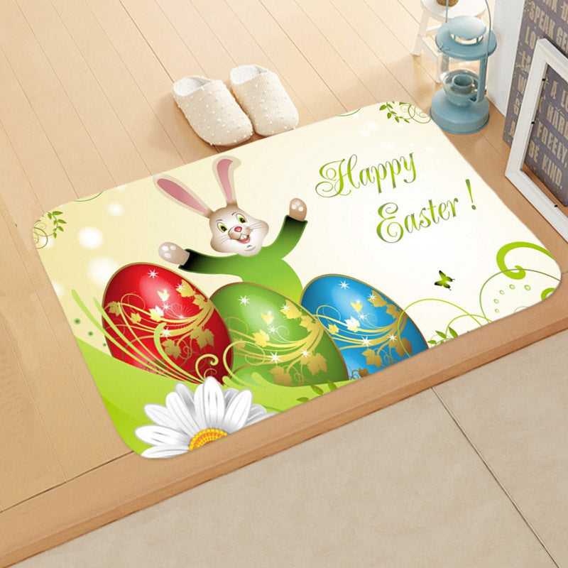 Festive Floor Mats Easter Anti-skid