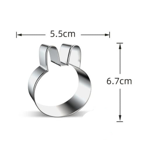 Stainless Steel Biscuit Mould Rabbit