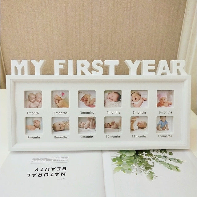 My First Year Baby 12 Month Photo Frame