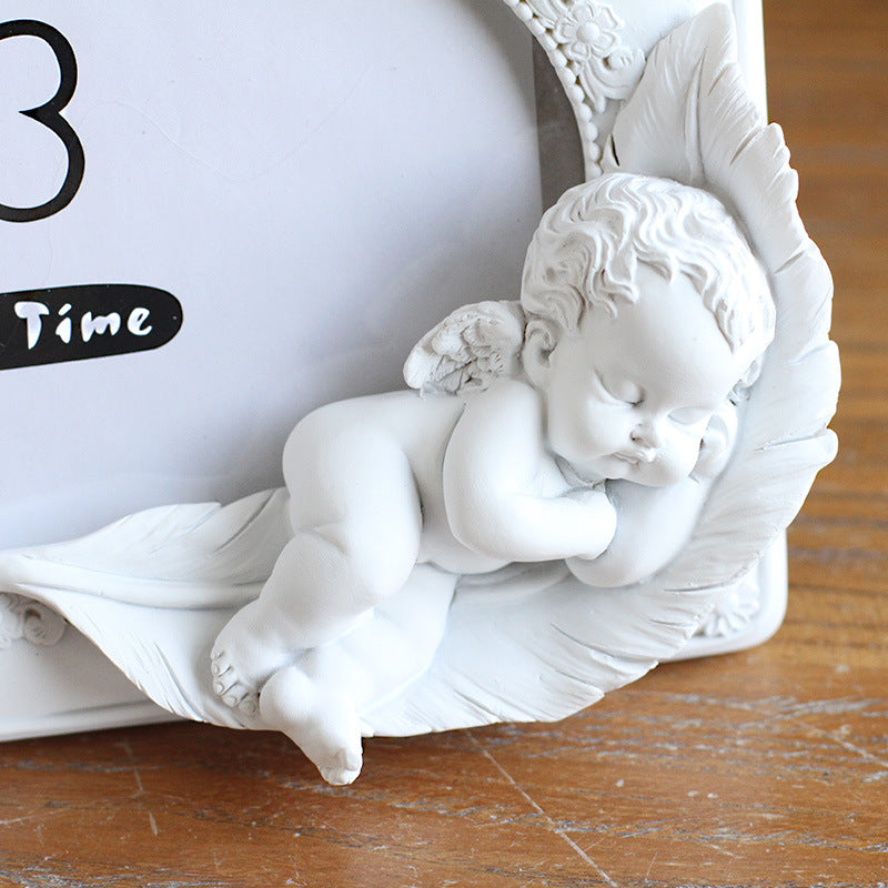 Sleeping Angel Resin Photo