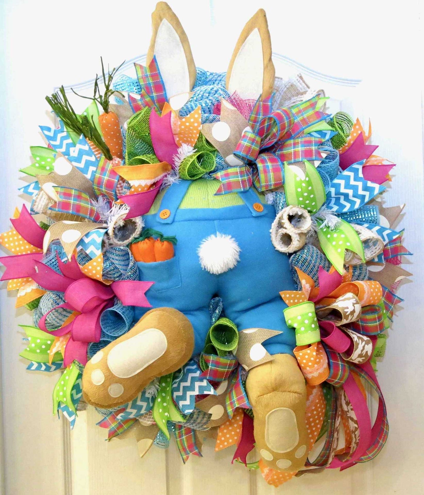 Cute Easter Rabbit Wreath