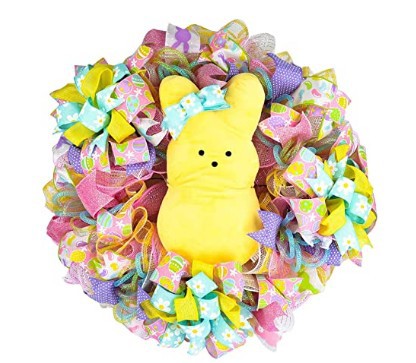 Cute Easter Rabbit Wreath