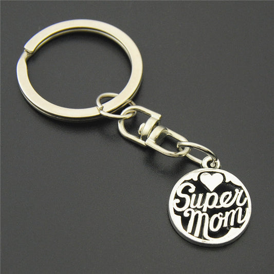 1PC Super Mom Key Chain