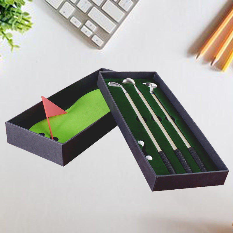 Desktop Mini Green Practice Court