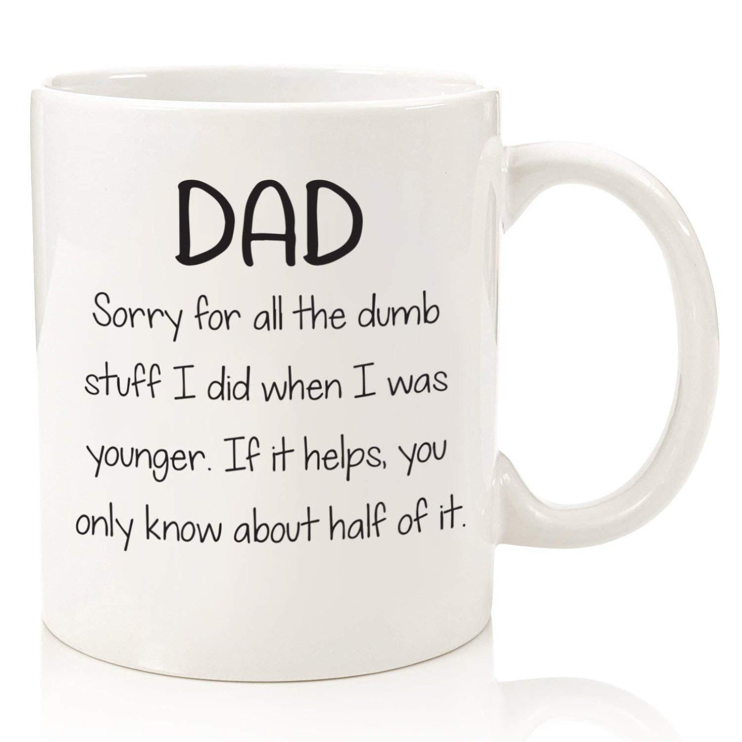 Ceramic Mother's and Fathers Day Coffee Cup