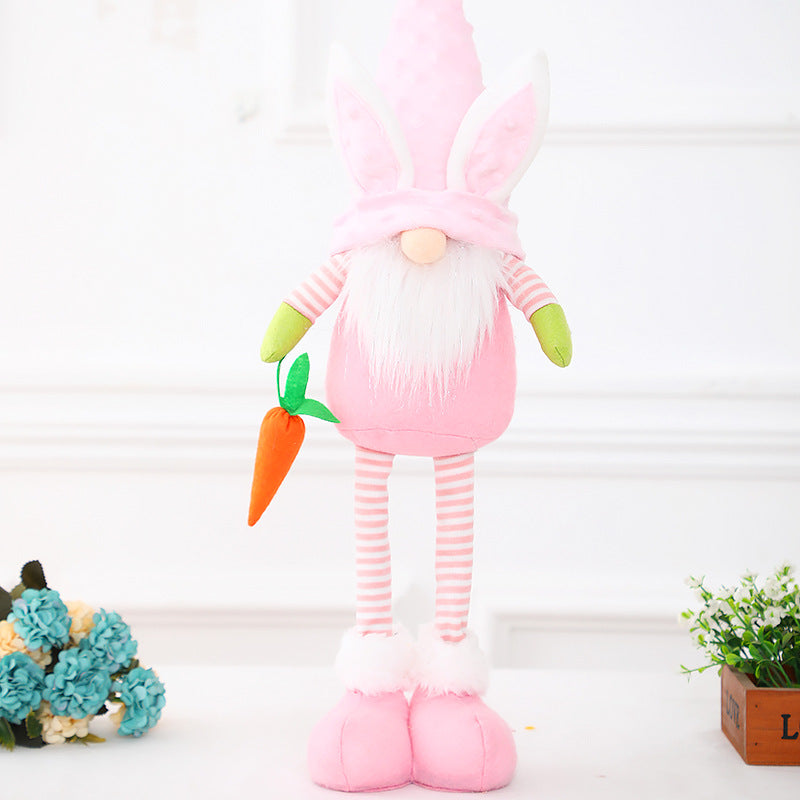 Easter Forester Standing Posture Telescopic Decoration