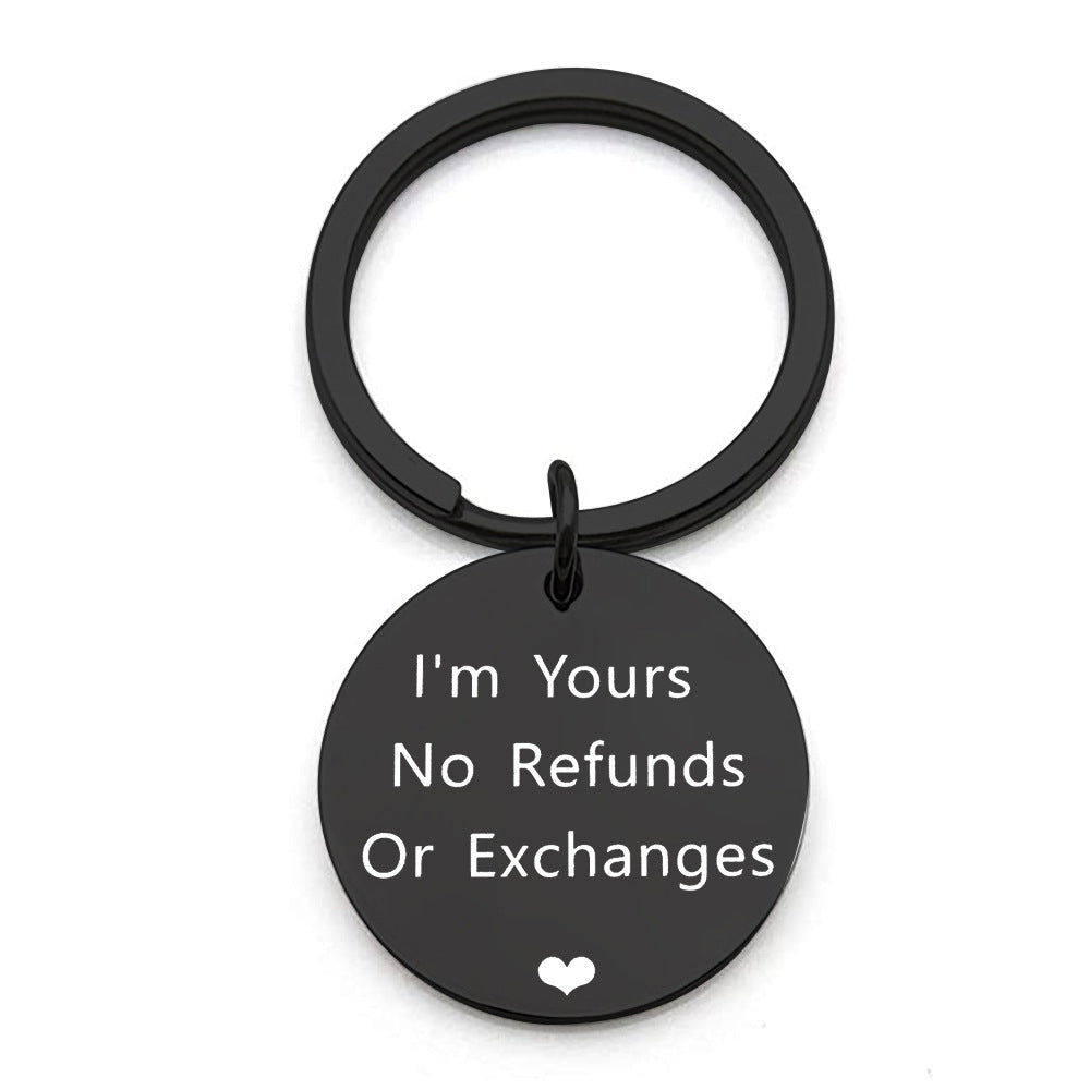 Stainless Steel Keychain Valentine Gift