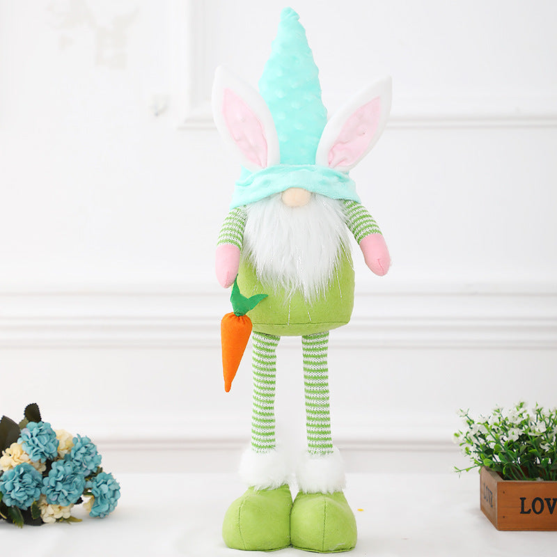 Easter Forester Standing Posture Telescopic Decoration