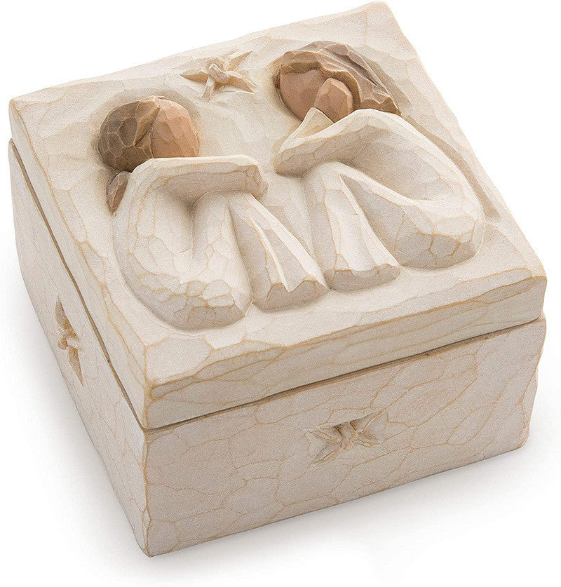 Couple Storage Box Valentine's Day Decoration Resin Craft