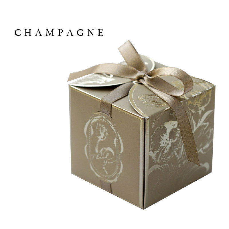 French Wedding Candy Box Light Luxury Wedding