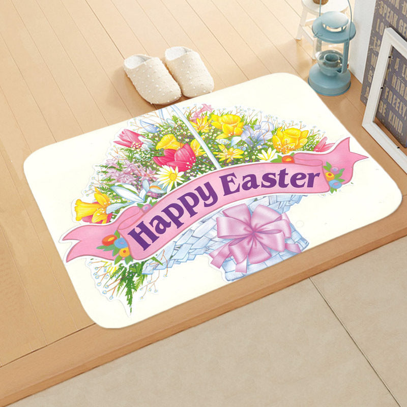 Festive Floor Mats Easter Anti-skid