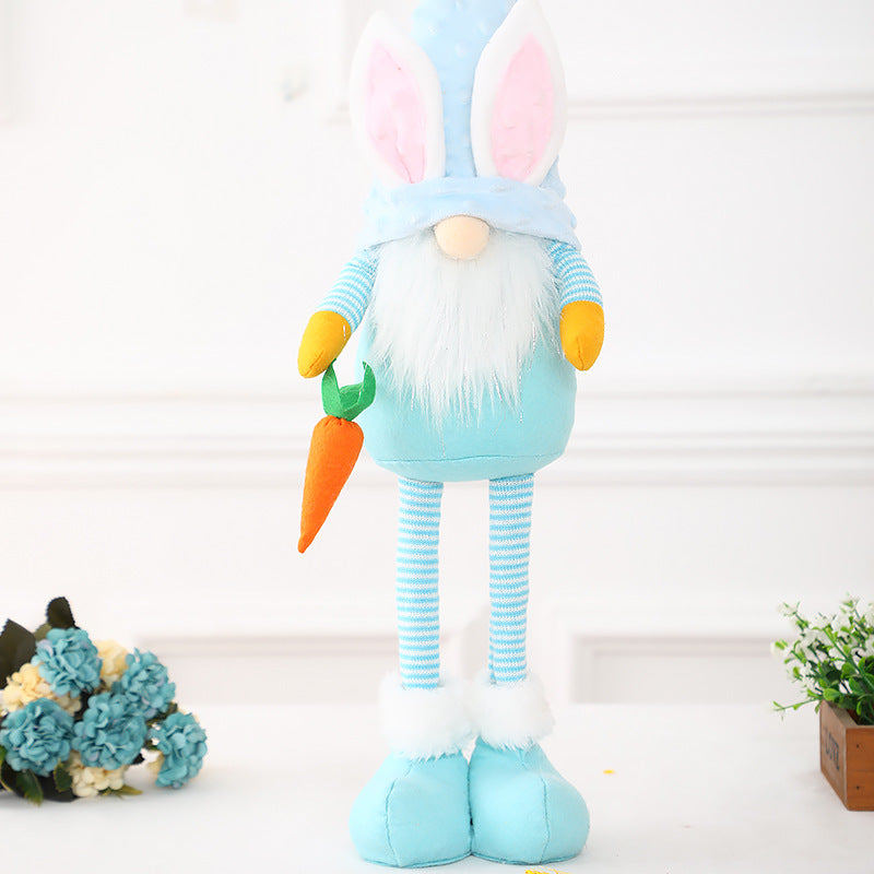 Easter Forester Standing Posture Telescopic Decoration