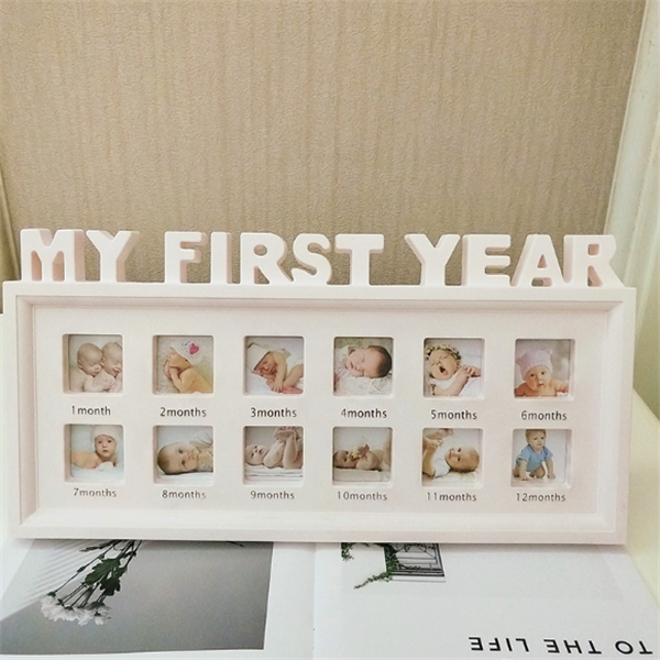 My First Year Baby 12 Month Photo Frame