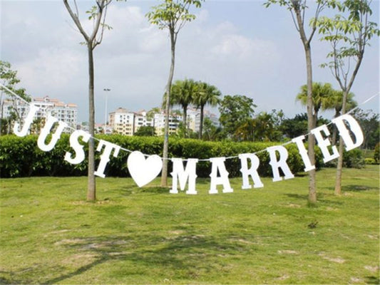 Just Married Sign