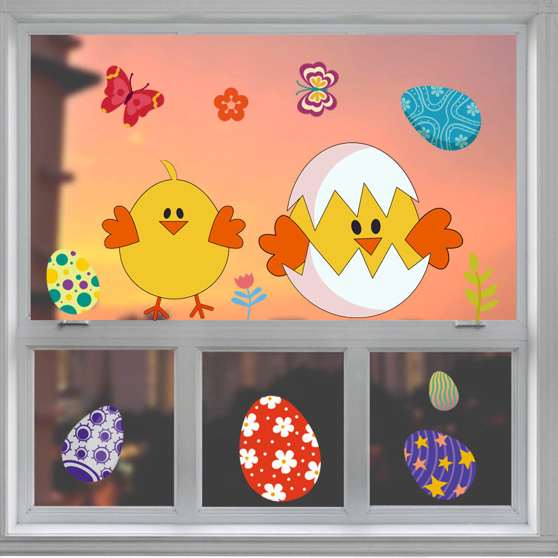 Easter Egg Decorative Wall Sticker