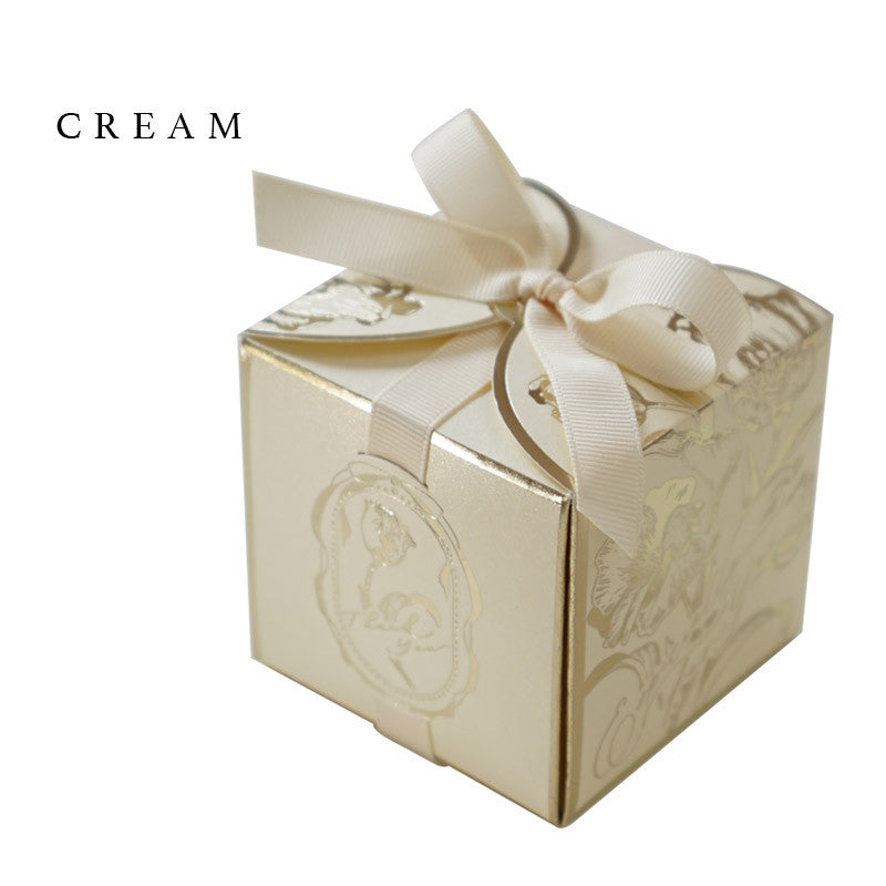 French Wedding Candy Box Light Luxury Wedding