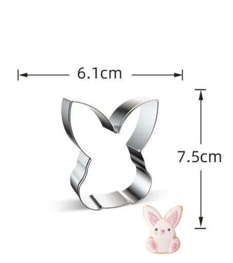 Stainless Steel Biscuit Mould Rabbit