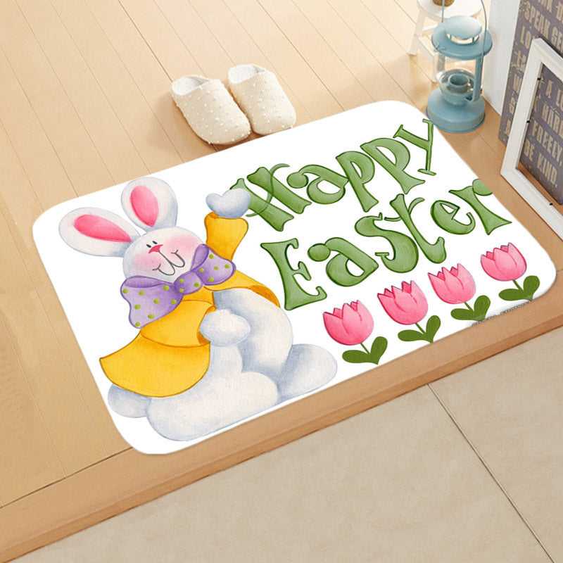 Festive Floor Mats Easter Anti-skid