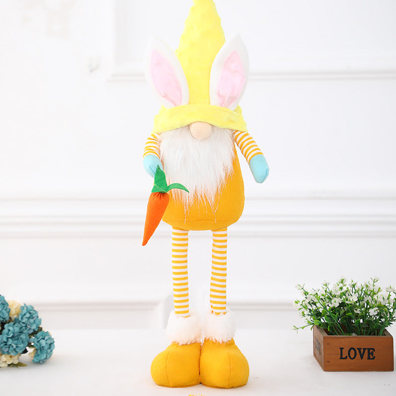 Easter Forester Standing Posture Telescopic Decoration