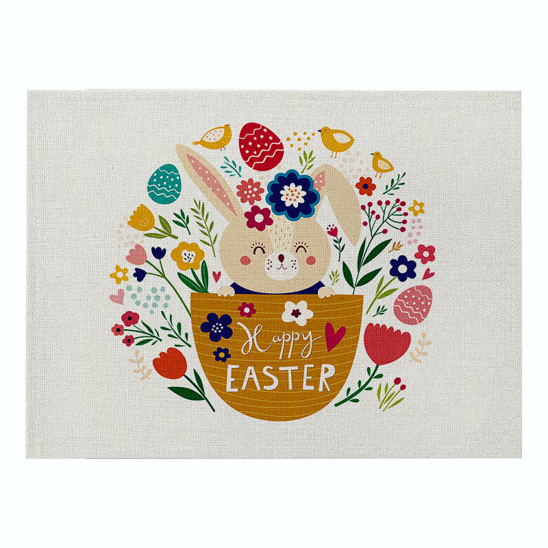 Coaster Anti-scalding Cotton And Linen Western Placemat