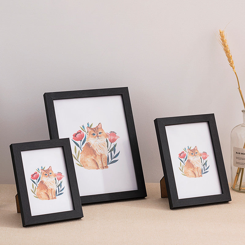 Simple Wooden Photo Frame