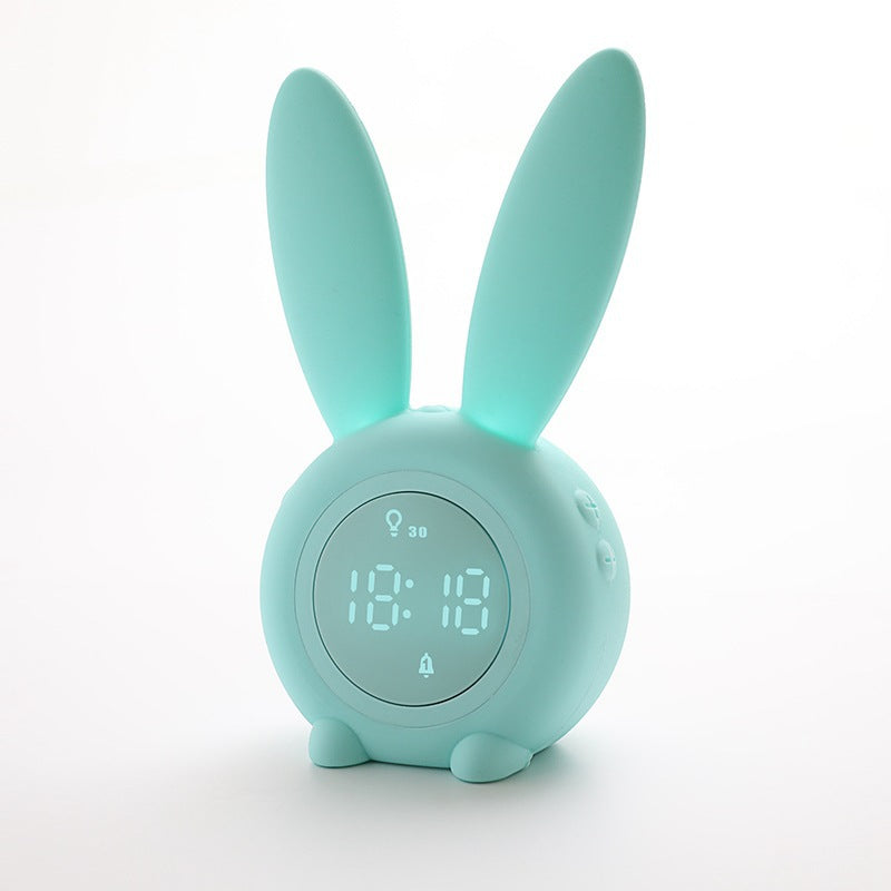 LED Digital Alarm Clock Bunny Ear